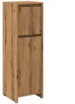 vidaXL Badschrank Artisan-Eiche 30x30x95 cm Holzwerkstoff
