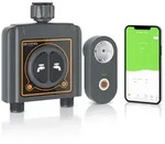 Brandson Wifi Bew&auml;sserungsuhr, automatische Gartenbew&auml;sserung,...