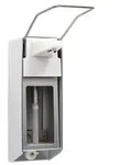Papstar Body Products Wandspender 27,5 cm x 8,5 cm x 23 cm "Aluminium" 500 ml,