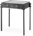 HENDI Gasgrill Roast-Master Pro Schwarz, Schwarz, 11,6kW, 790x560x(H)900mm