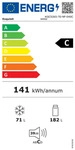 Exquisit K&uuml;hl-Gefrierkombination KGC265-70-NF-040C weiss | No Frost |...