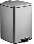 Relaxdays M&uuml;lleimer K&uuml;che, 20 Liter, entnehmbarer Inneneimer, Fu&szlig;pedal, mit