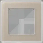 Jung Glasrahmen 1fach AV 581 GLM CH AV581GLMCH