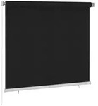 vidaXL Au&szlig;enrollo 160x140 cm Schwarz