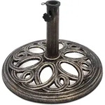 COSTWAY Sonnenschirmst&auml;nder, runder Schirmst&auml;nder f&uuml;r Schirmstangen mit 38/48 mm