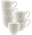 Villeroy & Boch Gray Pearl Espressotasse 70 ml 6er Set