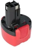 AccuCell Akku passend f&uuml;r Bosch 2607335272, 2607335273, 9,6V NiMH 3,0Ah