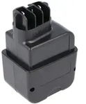 AccuCell Akku passend f&uuml;r Metabo BS 9,6 Impuls Stift 2,0Ah NiMH 6.30070,...