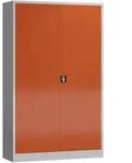 Metallschrank abschlie&szlig;bar Fl&uuml;gelt&uuml;renschrank 1945 x 1200 x 600 mm