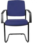 TOPSTAR Besucherstuhl B to B 20 BB300A G26 mit Armlehnen blau