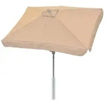 Merxx Schirm 120 x 190 cm, 38 mm Rohr, beige
