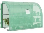 Outsunny - Pavillon - 300Lx150Wx213Hcm - Gr&uuml;n