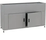 Mendler Hochbeet HWC-O85, Metallhochbeet Blumenkasten Pflanzk&uuml;bel Stauraum,...