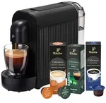 Tchibo Cafissimo NOW Kapselmaschine inkl. 30 Kaffeekapseln, schwarz