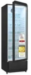 Exquisit Glast&uuml;rk&uuml;hlschrank, 280l Getr&auml;nkek&uuml;hlschrank mit LED, Umluft, 5