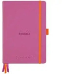 Rhodiarama Goalbook A5 mit festem Einband, 120 Blatt wei&szlig; 90g,...