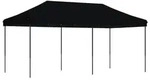 vidaXL Partyzelt Faltbar Pop-Up Schwarz 580x292x315 cm