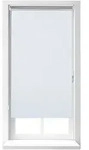 Relaxdays Thermorollo, ohne Bohren, Klemmfix, Kettenzug, 80x220 cm, Stoffbreite...