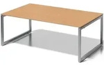 Bisley Chefarbeitsplatz/Konferenztisch Cito BxTxH 200x120x74cm buche/silber