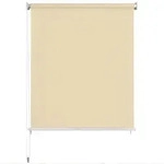 vidaXL Au&szlig;enrollo 3 : Farbe - Creme, Gr&ouml;&szlig;e - 220 x 230 cm