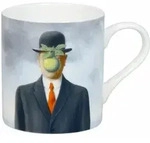 K&ouml;nitz Porzellan GmbH K&ouml;nitz Becher Le fils de l homme - Rene Magritte, Bone...