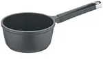 Berndes Stieltopf mit Glasdeckel 16 cm, Aluminium, schwarz - Edition 100