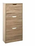 Schuhschrank 5five nat&uuml;rlich Holz (115 x 60 x 24 cm)