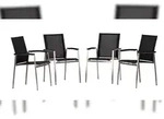 acamp 4-er Set Auris Stapelsessel