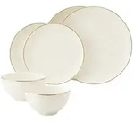 Seltmann Weiden Savona Basic-Set 6-teilig Goldlinie