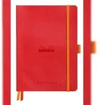 Rhodiarama Goalbook A5 mit flexiblem Einband, 120 Blatt elfenbein 90g,