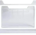Exacompta 65658D 5x Exacryl, Wandprospekthalter mit 1 Fach A4, Querformat -...