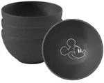 Villeroy & Boch Manufacture Rock - Mickey Mouse M&uuml;slischale &oslash; 14 cm 4er Set