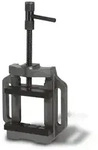 EBERTH Maschinenschraubstock aus Grauguss und Stahl, 150mm Backenbreite, max....