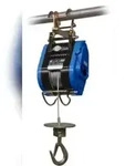 Elektro-Bauseilwinde, Zugl. 230kg, Bau H 640mm, Hub H 24m