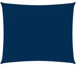 vidaXL Sonnensegel Oxford-Gewebe Rechteckig 2x3 m Blau