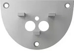 Gira Standfu&szlig; E-S&auml;ule alu 814126