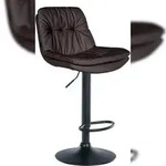 CLP Barhocker Laurel Kunstleder braun/Metall matt schwarz
