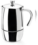 Lacor Luxe Kaffeemaschine 6 Tassen, Silber