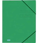 Oxford Eckspannmappe Top File+ A4 3 Klappen gr&uuml;n Packung mit 10 St&uuml;ck