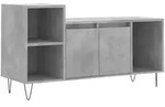 vidaXL TV-Schrank Betongrau 100x35x55 cm Holzwerkstoff