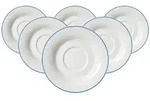Ritzenhoff & Breker Ostfriese Teeuntertasse &oslash; 12,5 cm 6er Set - Blau