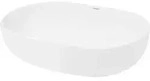 LuxeBath ECD Germany Aufsatzwaschbecken Keramik Wei&szlig; 600 &times; 420 &times; 145 mm &ndash;...