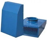 Vents Au&szlig;enwand Radiall&uuml;fter VCN 160 bis 650 m3/h Blau 95