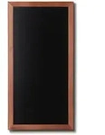 SHOWDOWN Displays Showdown Kreidetafel Natura - 56x100 cm - Holz - Hellbraun