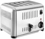 LACOR 69296 &ndash; Edelstahl-Buffet-Toaster mit 6 Schlitzen, 3240 W, Grau