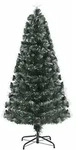 vidaXL K&uuml;nstlicher Weihnachtsbaum Gr&uuml;n 150 cm PVC