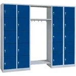 L&uuml;llmann&reg; Garderobe, 2 Abteile links, 2 Abteile rechts, je 5 F&auml;cher, 1800 x...