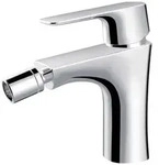 Aloni Bidetarmatur Einhebel Wasserhahn f&uuml;r Bidet chrom