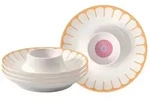 Villeroy & Boch Fleur Couleur Eierbecher &oslash; 11,6 cm 4er Set