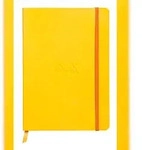 Rhodiarama Notizbuch A5 Softcover, 80 Blatt elfenbein 90g, dot/punktkariert, mit